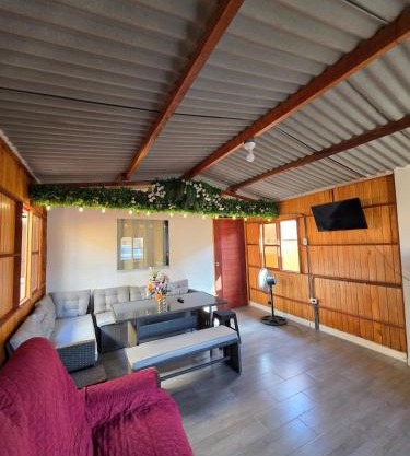 Acogedora casa de madera