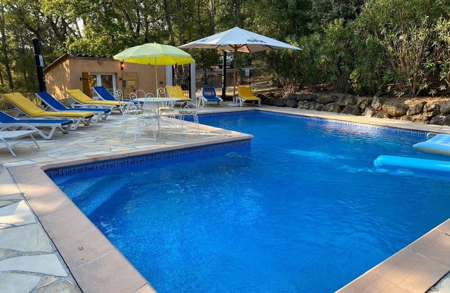Air-conditioned villa with swimming pool - 18 people