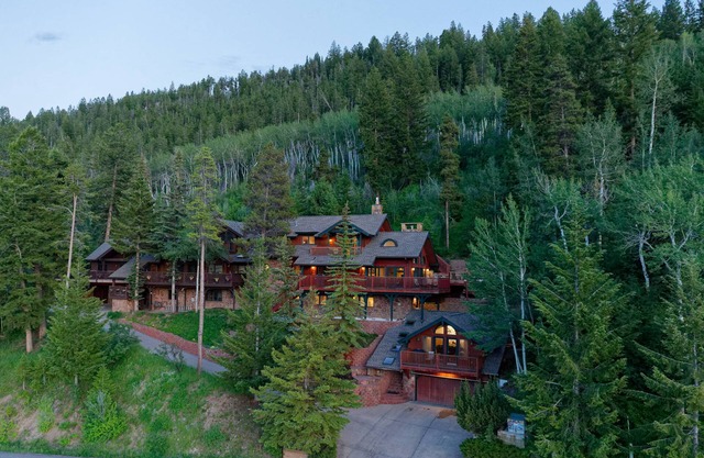 Alpine Setting Nestled Against the National Forest