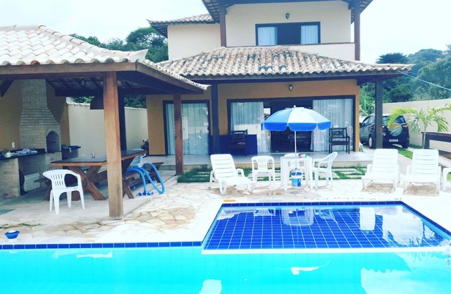 Alto de Búzios Mansion 04 bedrooms Beautiful sea view swimming pool wet deck barbecue