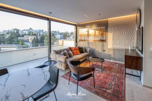 Amazing 2Bdrm penthouse in JLM with balcony and view - פנטהאוז ירושלים