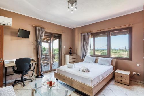 Antonela's Holiday Cottage in the countryside - Elevated View