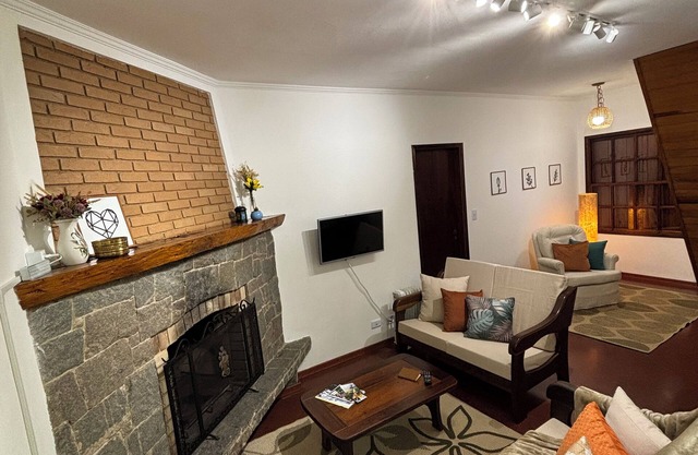 Apartamento com Lareira no Coração do Centro Turístico - 5 Min. Baden Baden
