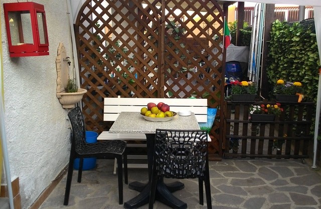 apartment 500 meters from the sea, near the center, with bikes