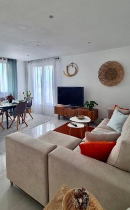 Apartamento con terraza en Mogro Playa de Usil