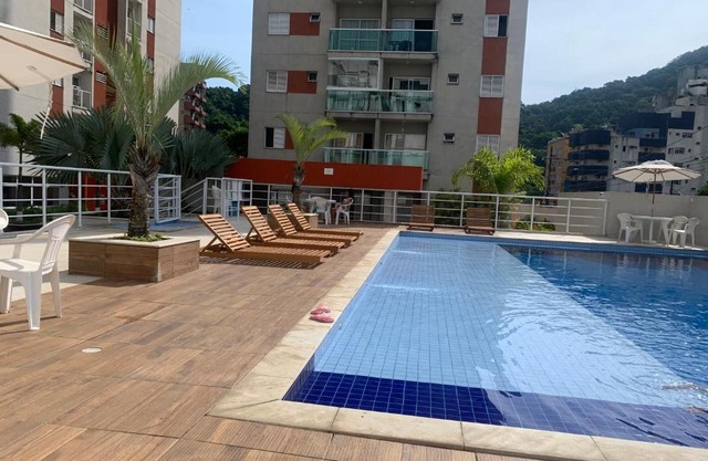 Apartamento Guarujá Lazer completo Villa Di Fiori 600mts da praia