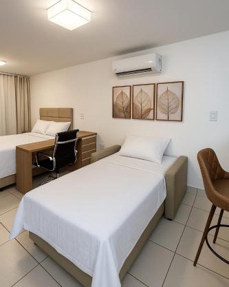 Apartamento Studio Av idependencia Com Ar Condicionado
