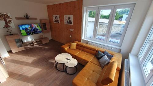 Apartmán Strečno v centre s výhľadom na Lomnický štít