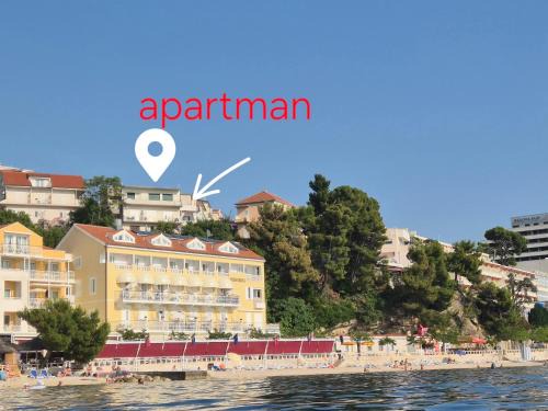 Apartman Lampić with beautiful sea view