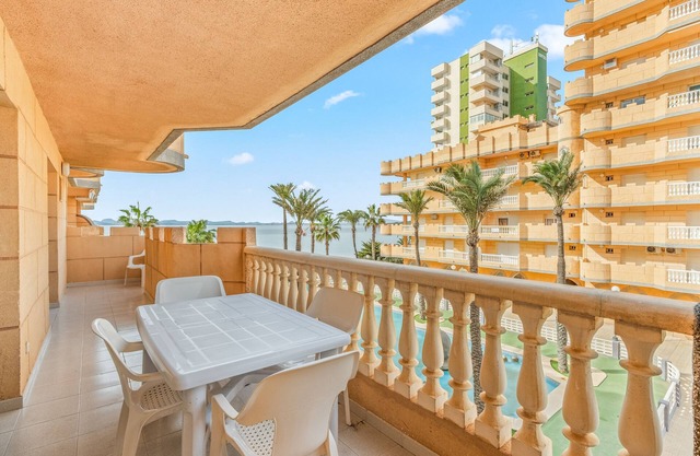 Apartment 'Castillo De Mar F3 Torre Sur 2a' with Sea View, Shared Pool and Wi-Fi