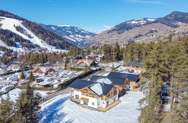 Apartment "Les Ciases Chalets Dolomites Apt 2" with Private Balcony, Shared Sauna & Wi-Fi