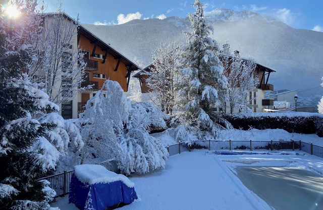 Apartment 203 mountain view Residence Les Rives de l'Aure.