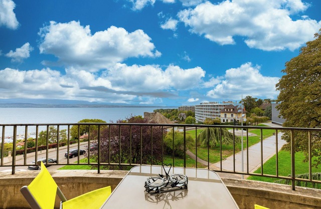 Apartment '2p au Belvédère' with Lake view and Balcony