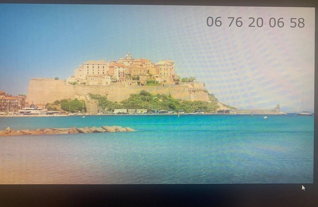 Apartment 7 minutes from Calvi