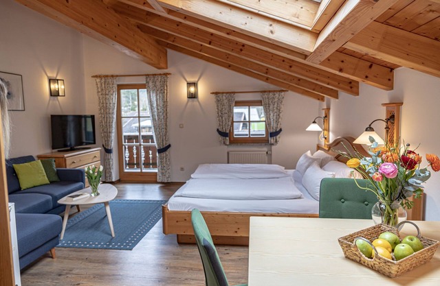 Apartment 4, 2 people, balcony, 31 sqm, living room and bedroom combined