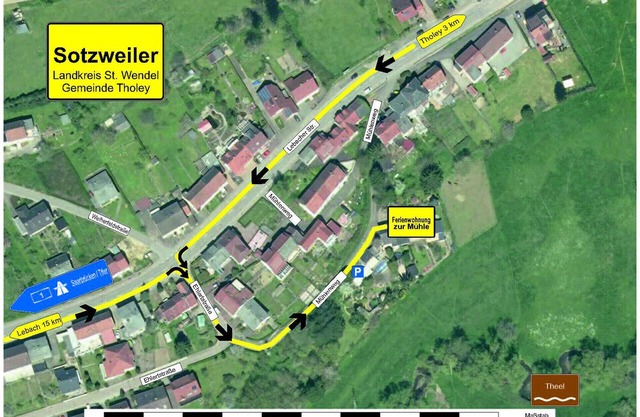 Apartment in a quiet location on the flowing water of the Theel