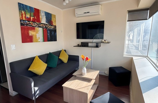 Apartment in downtown Santiago with beautiful view