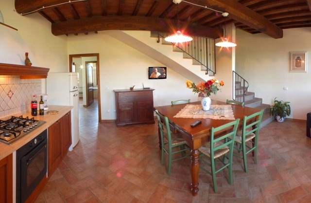 Apartment in Farmhouse in Lajatico with 3 bedrooms and 3 bathrooms