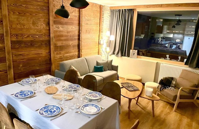 Apartment in Val d'Isère, 2 bedrooms, close to the centre, ideal for families,