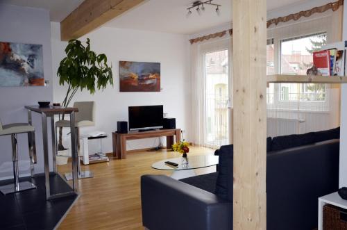 Apartment mit großem Balkon