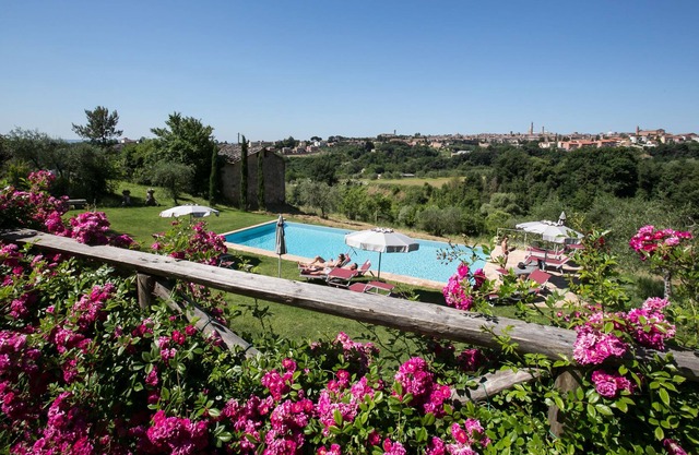 Apartment overlooking Siena