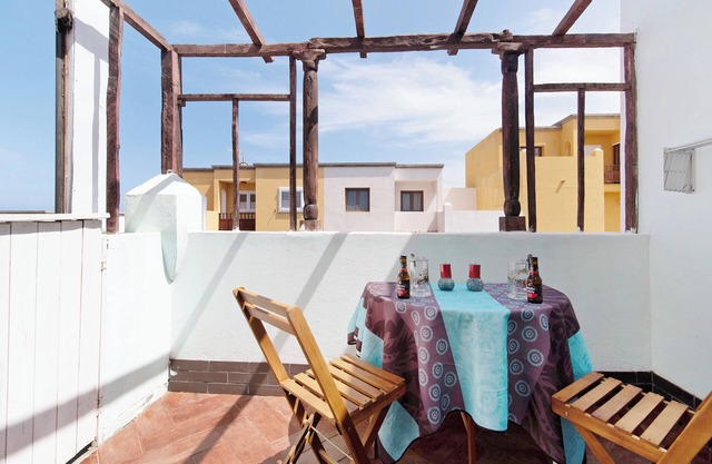 Apartment "Playa del Hombre" with Sea View, Private Terrace & Wi-Fi