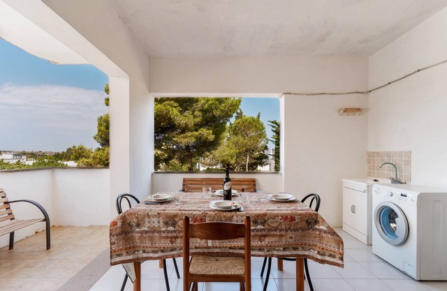 Apartment "Villino Turchese Otranto" with Private Terrace & Balcony