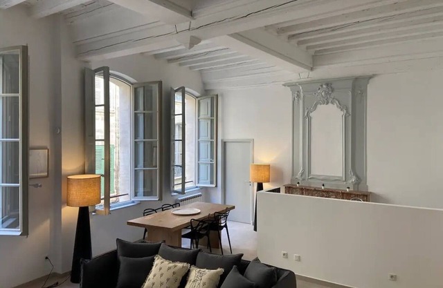 Apartment with fans near the Palais des Papes