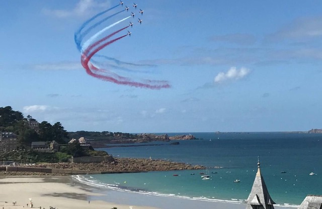 Apartment with full sea view of Trestraou.