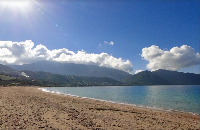 Appart On the heights of the Gulf of Lava on the ground floor near Ajaccio