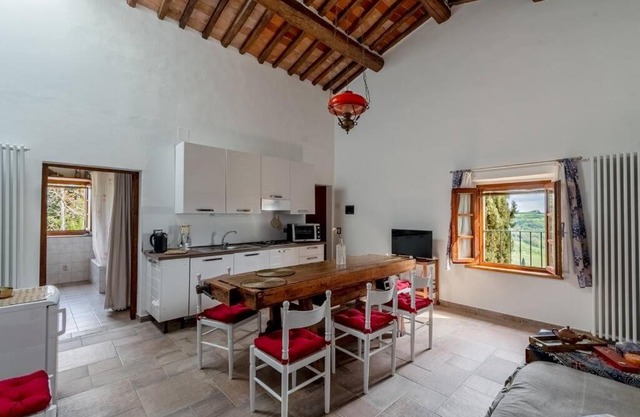 Appartamento con vista panoramica in Chianti