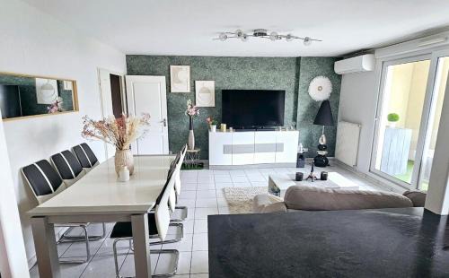 Appartement entier 2 chambres avec terrasse