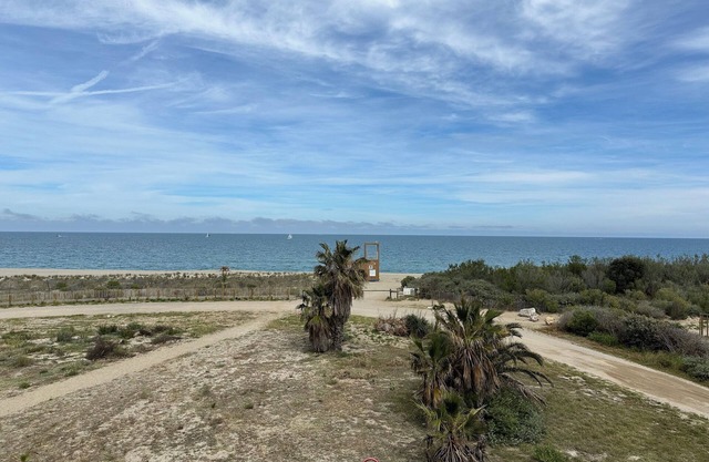 Appartement Front de mer Avec Piscine et Accès Direct Plage à Saint Cyprien