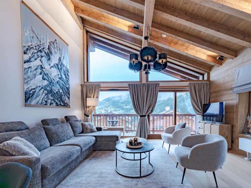 Appartement moderne à Méribel avec balcon, parking et WIFI - FR-1-613-112