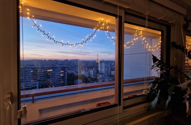 Appartement vue Tour Eiffel et Piscine