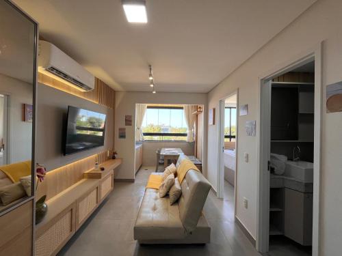 Apt Novo ,Moderno ,no centro de Porto de Galinhas 3min a pé da praia e a 250m da famosa rua das sombrinhas!