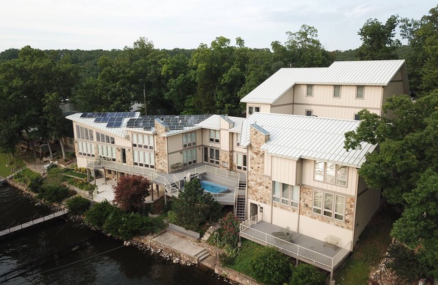 Architectural Wonder in Heart of Osage Beach w/Private Dock, Hot Tub & kayaks