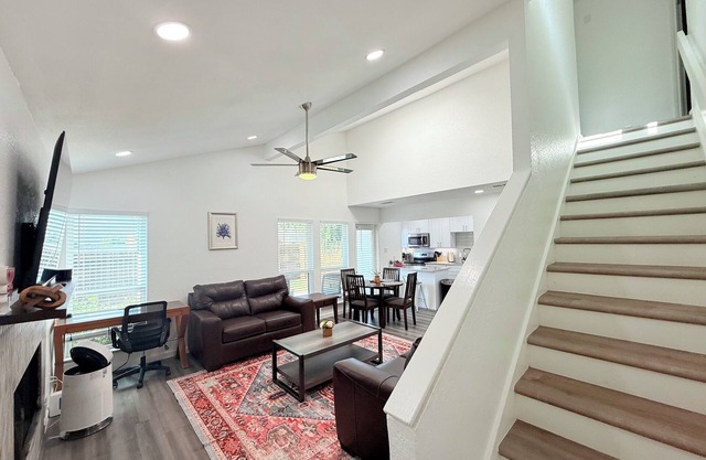 Arlington Entertainment District Home Purple Door