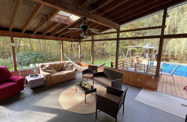 at the foot of the catskills ; close to nature trails and adventures