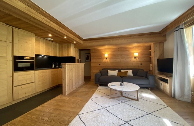 At the foot of the slopes, luxury and spacious apartment