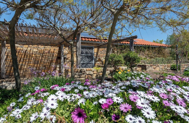 Ataraxia at Saravari Beach is a renovated stone cottage.