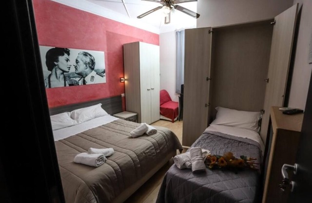 B&B Central Palace King Of Rome: Quadruple Room
