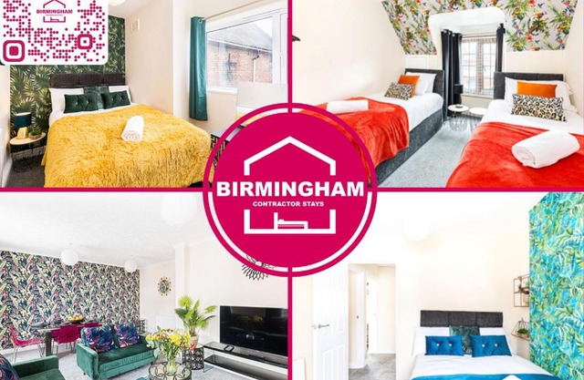 B46 Coleshill-Hams Hall-HS2 and NEC -3 Bedroom Apartment with 4 Beds