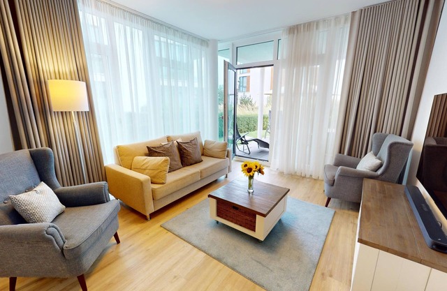 Baltic Sea vacation in the beautiful apartment C-02 with terrace, sea view and dog-friendly