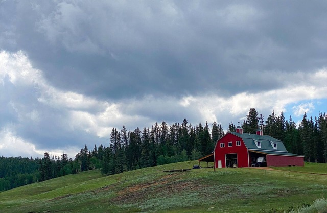 Barndominium with a view