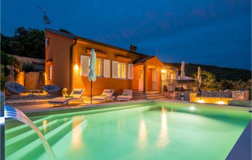 Beach Front Home In Miholascica With Private Swimming Pool, Can Be Inside Or Outside