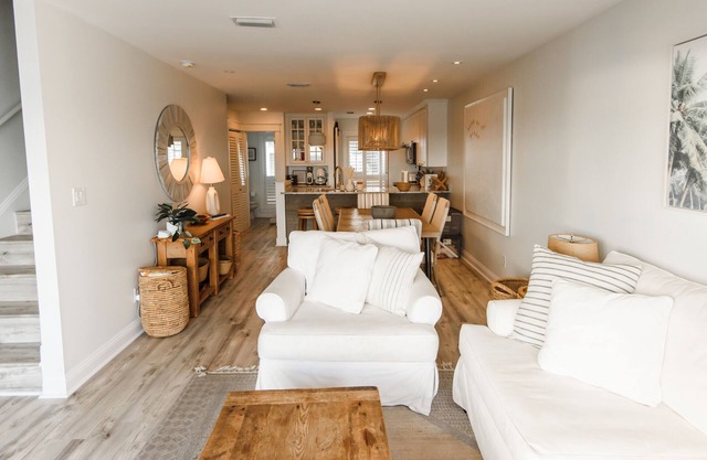 Beach Front Townhome on the Gulf! Huge Deck, Heated Pool