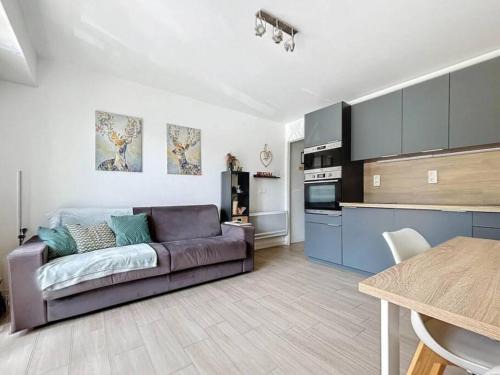 Beau studio 5 places à Auron - plein coeur station