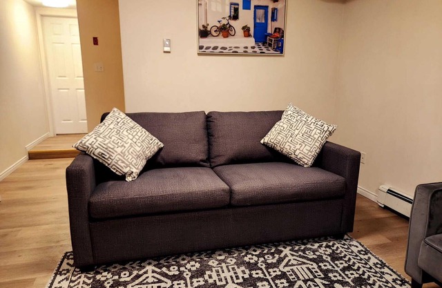 Beautiful 2-bedroom basement suite with kitchen and Wi-Fi on Herring Cove Road