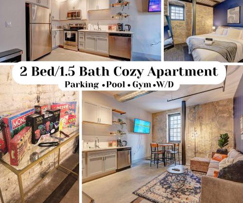 Beautiful 2BD near Historic Pabst Brewery - Fiserv